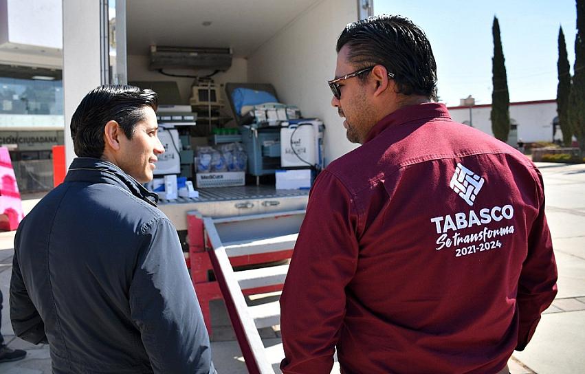 SE SOLIDARIZA GUADALUPE CON TABASCO: DONA INSUMOS MÉDICOS&nbsp;