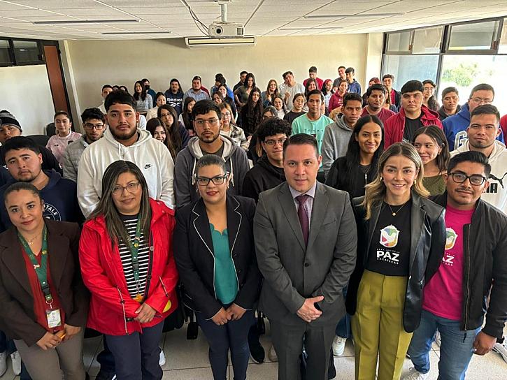 SE SUMA COMUNIDAD ESTUDIANTIL A LAS REDES DE JUVENTUDES CONSTRUCTORAS DE PAZ