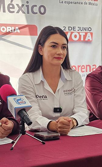 SE SUMAN JÓVENES Y DEPORTISTAS A PORYECTO DE BENNELLY HERNÁNDEZ 