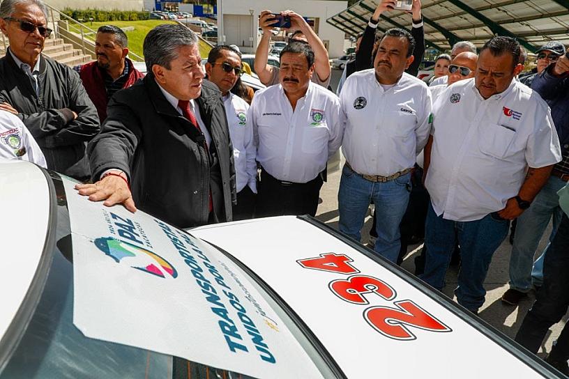 SE SUMAN TAXISTAS A LA ESTRATEGIA POR LA PAZ EN ZACATECAS 