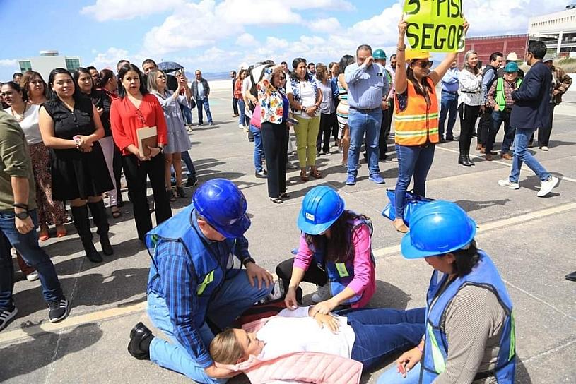 SE SUMARÁ ZACATECAS AL SIMULACRO NACIONAL DEL 19 DE SEPTIEMBRE