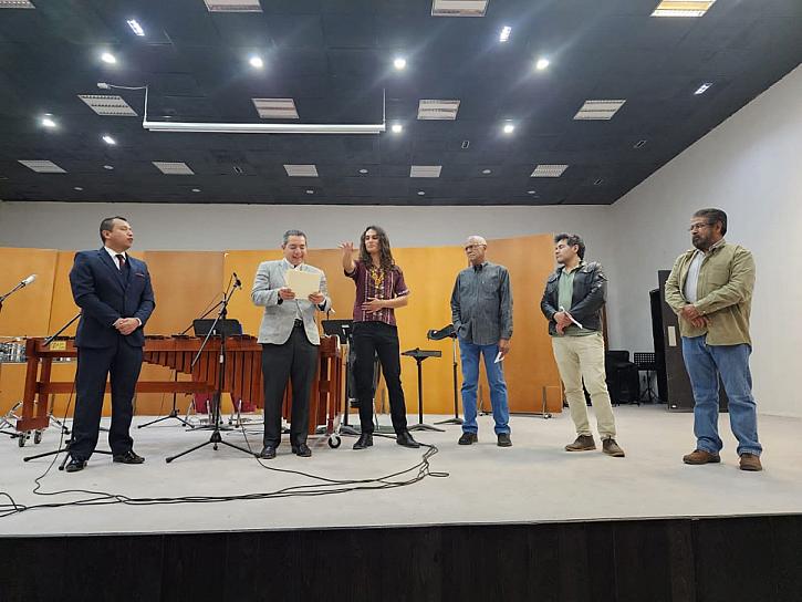 SE TITULA PRIMER ALUMNO DE LA ACADEMIA DE PERCUSIONES UAZ