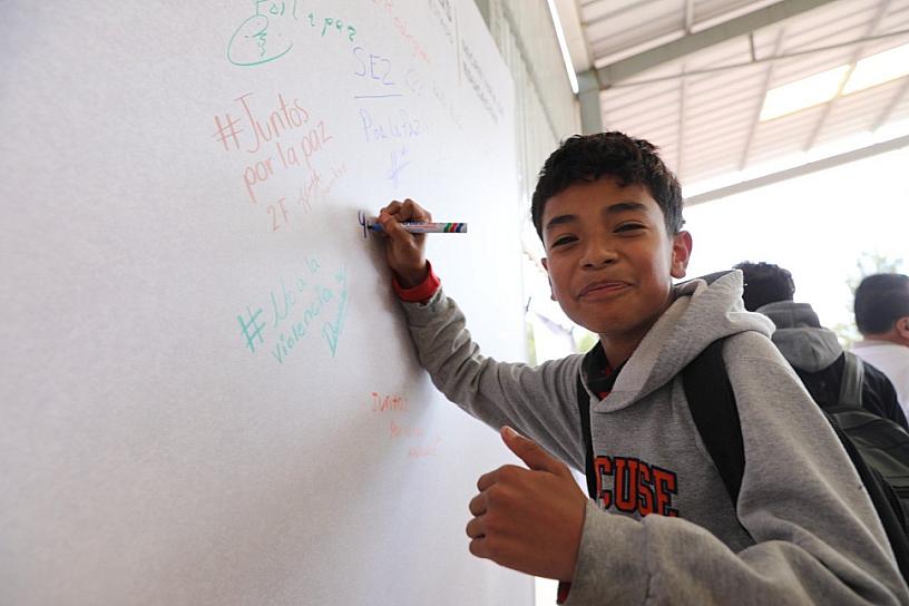 SE UNEN ESCUELAS A ESTRATEGIA DE LA PAZ EN ZACATECAS 