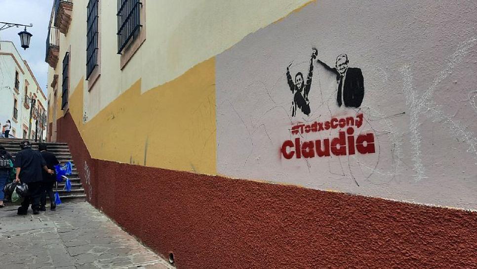 SHEINBAUM EMPIEZA A INUNDAR LAS CALLES