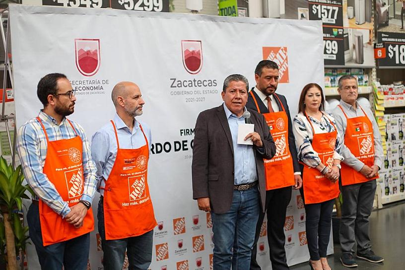 SIGNA GOBIERNO DEL ESTADO CONVENIO DE COLABORACIÓN CON HOME DEPOT MÉXICO PROVEEDURÍA LOCAL