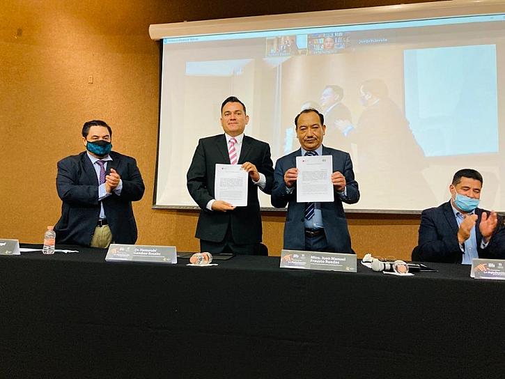 SIGNAN CONVENIO COZCYT E IEEZ PARA DESARROLLO DE SOFTWARE