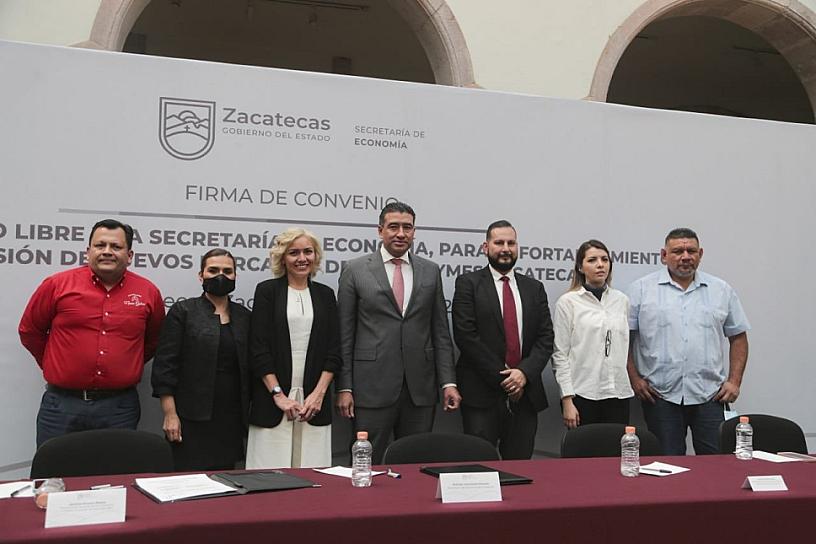 SIGNAN CONVENIO GOBIERNO DE ZACATECAS Y MERCADO LIBRE