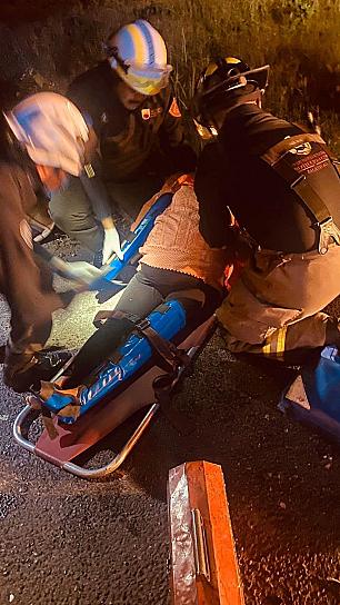 ACCIDENTE DEJA HERIDAS A DOS MUJERES