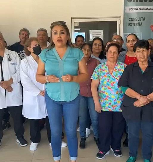 SIGUE TRABAJO BAJO PROTESTA EN HOSPITAL GENERAL FRESNILLO