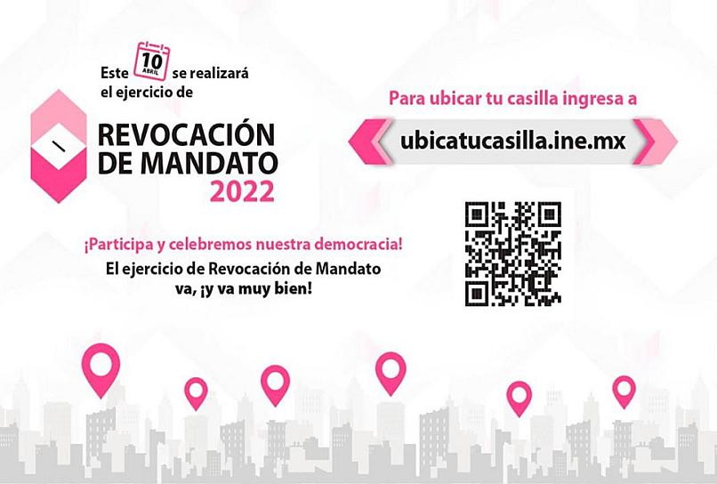 SIN CASILLAS 10 MUNICIPIOS PARA VOTAR EN LA REVOCACIÓN DE MANDATO