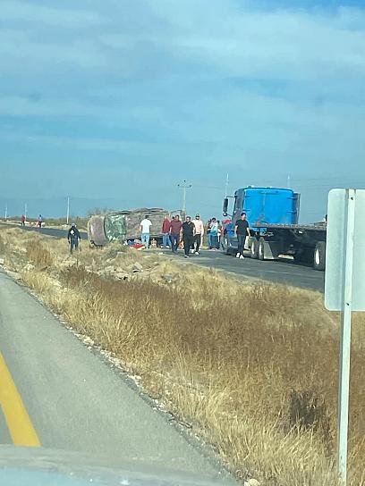 Accidente en Concepción del Oro deja como saldo 10 personas lesionadas 