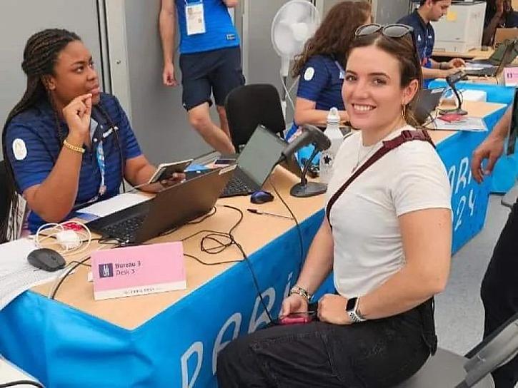 SOFÍA REINOSO, LA PRIMERA ATLETA MEXICANA EN LLEGAR A LA VILLA OLÍMPICA DE PARÍS 2024