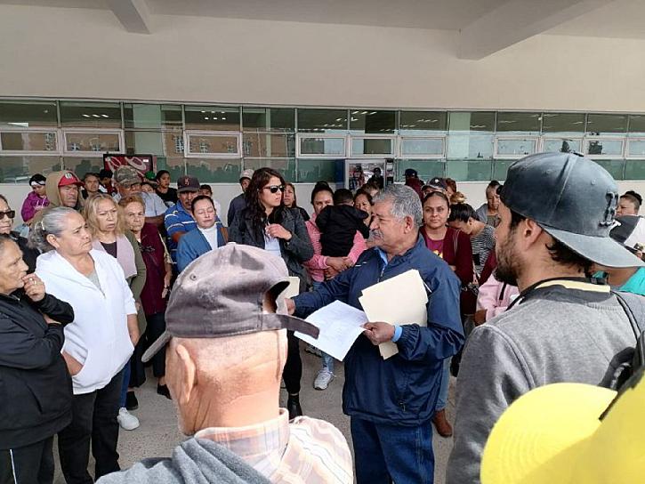 SOLICITA ANTORCHA CAMPESINA SERVICIOS BÁSICOS Y ESPACIOS DEPORTIVOS