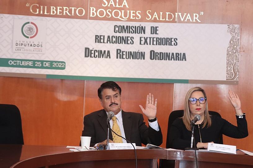 SOLICITA COMISIÓN DE RELACIONES EXTERIORES AMPLIACIÓN PRESUPUESTAL PARA ATENCIÓN A MIGRANTES