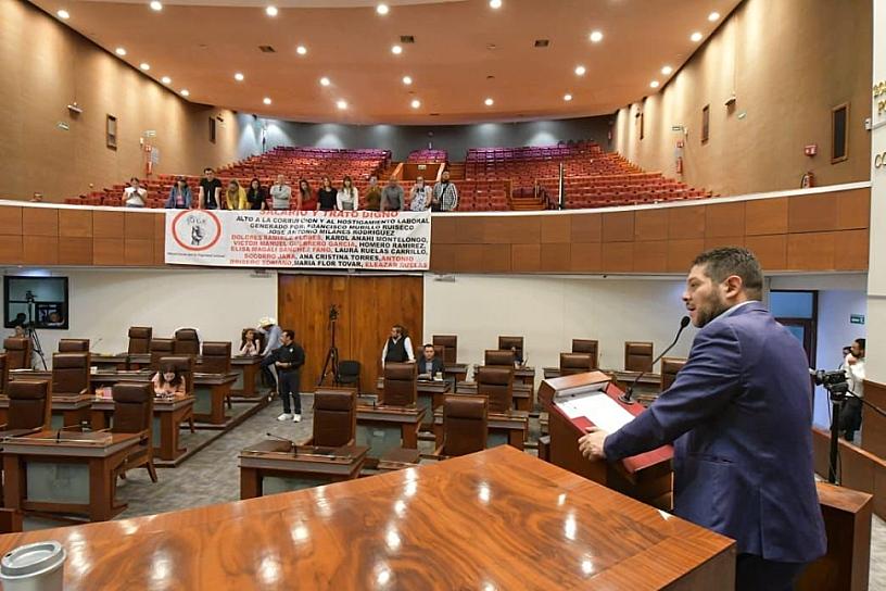 SOLICITAN DIPUTADOS AMPLIACIÓN PRESUPUESTAL PARA LA FGJEZ