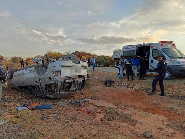 ACCIDENTE VEHICULAR ACABA CON LA VIDA DE UN HOMBRE
