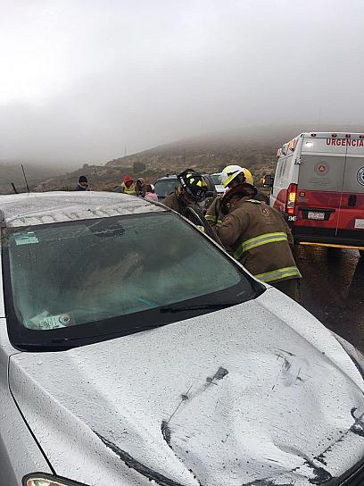 ACCIDENTE VEHICULAR DEJA DOS PERSONAS HERIDAS
