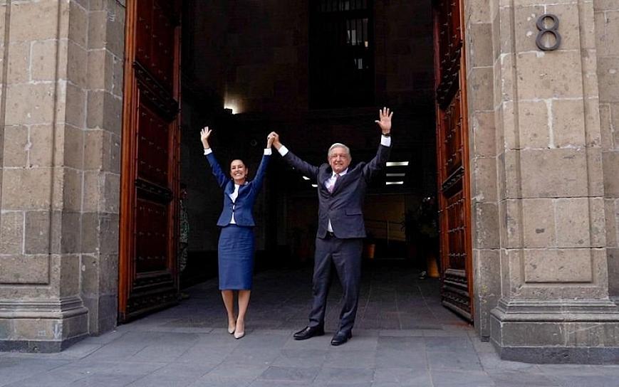 SOSTIENE CLAUDIA SHEINBAUM REUNIÓN CON AMLO