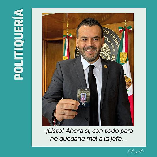 -¡Listo! Ahora sí, con todo para no quedarle mal a la jefa...