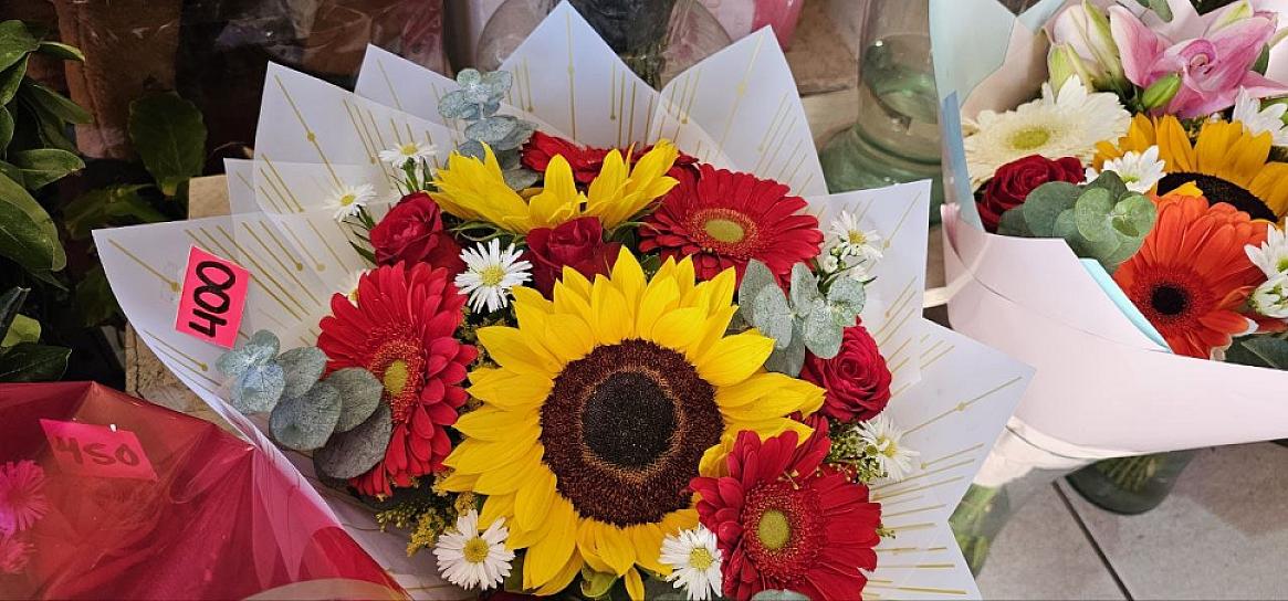 Sube precio de las flores en Fresnillo en San Valentín