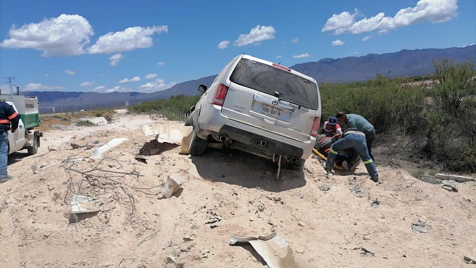 SUFRE VOLCADURA PAREJA DE SEXAGENARIOS 