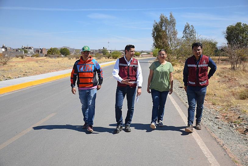 SUPERVISA ALCALDE DE GUADALUPE OBRA DE AMPLIACIÓN DE DRENAJE