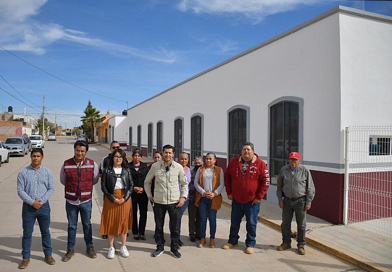 SUPERVISA ALCALDE DE GUADALUPE REHABILITACIÓN DEL CENTRO DE DESARROLLO PARA EL BIENESTAR 