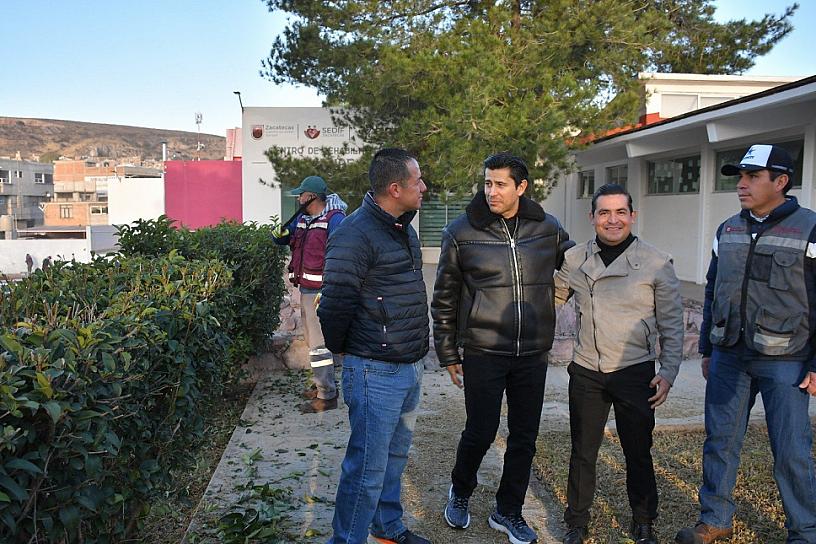 SUPERVISA ALCALDE JORNADA DE LIMPIEZA EN CREE