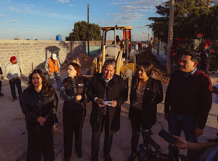 Supervisa gobernador obra de rehabilitación del sistema de agua potable en Enrique Estrada