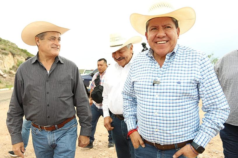 SUPERVISA GOBERNADOR PRESA DEL TESORERO 