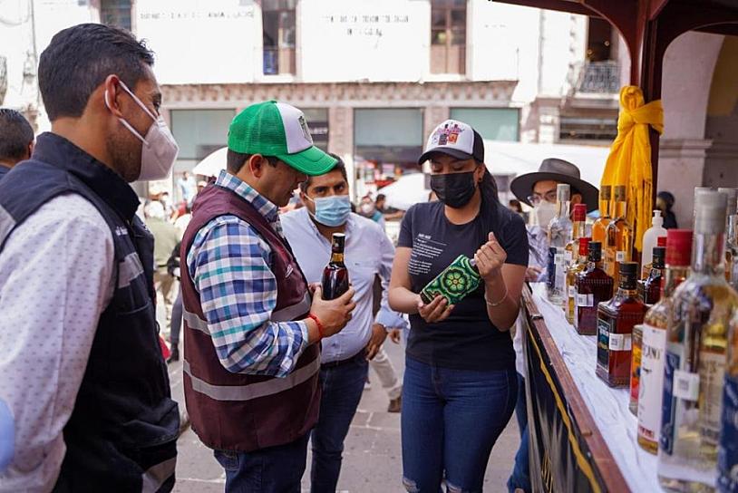 SUPERVISA JORGE MIRANDA DESARROLLO DEL COMERCIO EN CENTRO HISTÓRICO 