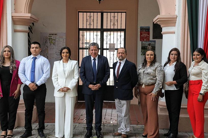 ACOMPAÑA DAVID MONREAL A ALCALDES DEL SUR DEL ESTADO A SUS INFORMES DE LABORES