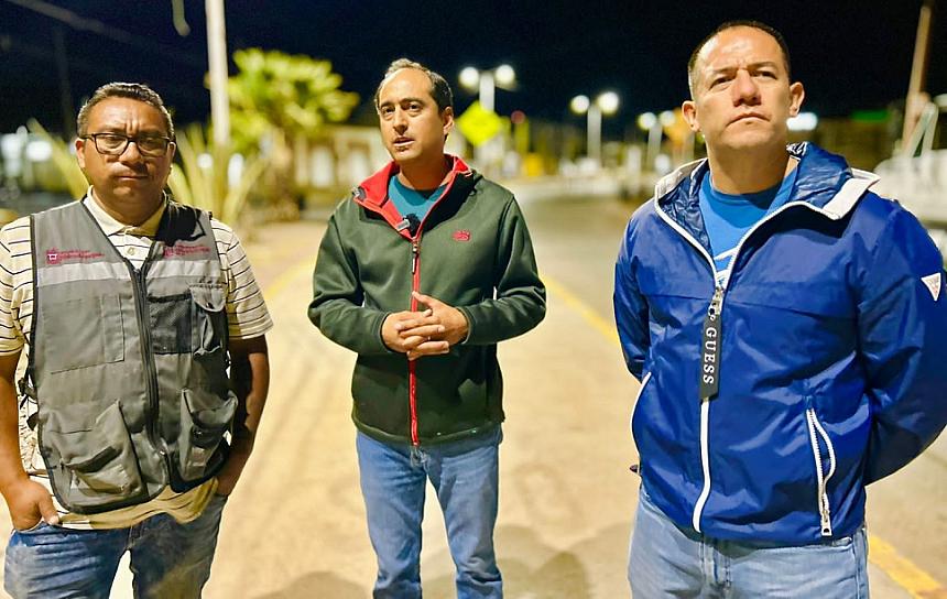 SUPERVISA JOSÉ SALDÍVAR SERVICIOS EN LA VIALIDAD ARROYO DE LA PLATA 