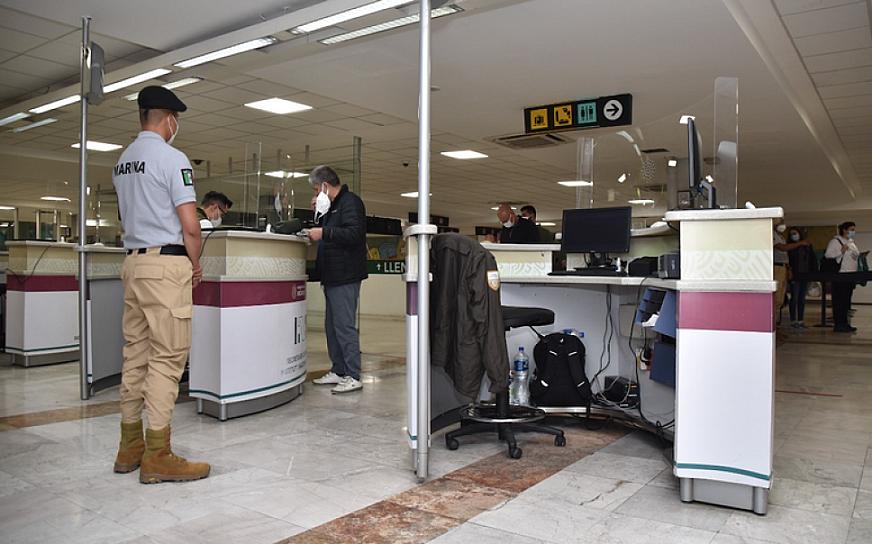 SUPERVISA LA MARINA CADA MOVIMIENTO EN EL AICM 