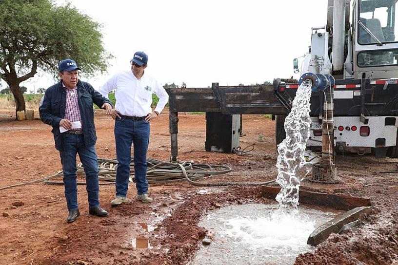 SUPERVISAN AFORO DE NUEVO POZO EN CIENEGUILLAS