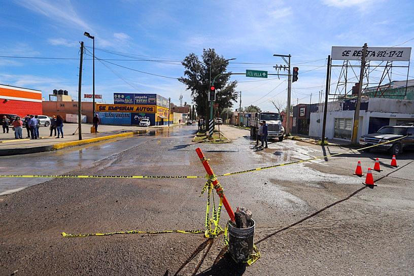 SUPERVISAN OBRAS DE MEJORAMIENTO URBANO EN FRESNILLO 