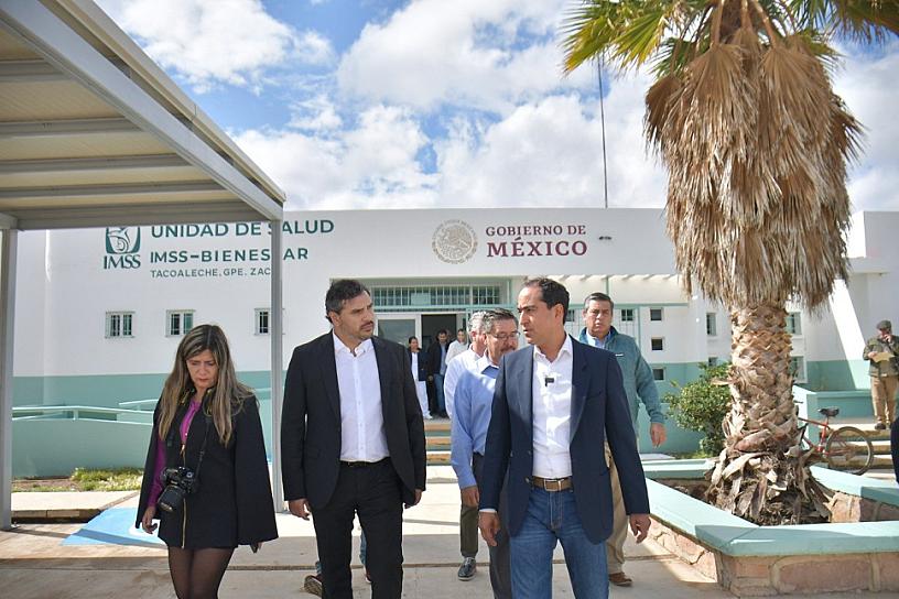 SUPERVISAN TRABAJOS DE MANTENIMIENTO EN UNIDADES DE SALUD EN GUADALUPE 