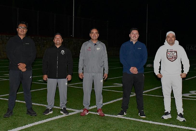 SUPERVISA PEPE SALDÍVAR ILUMINACIÓN DE LA UNIDAD DEPORTIVA DE GUADALUPE