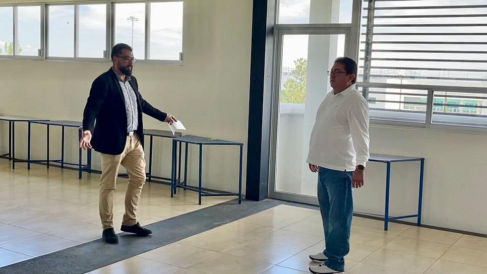 SUPERVISA RECTOR NUEVO EDIFICIO DE CIENCIAS DE LA SALUD 
