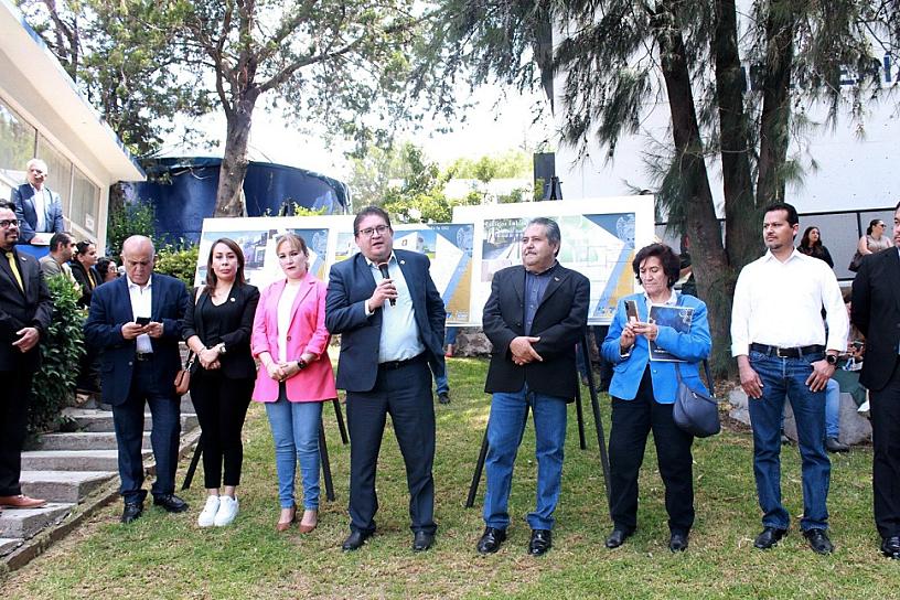 SUPERVISA RECTOR OBRAS EN EDIFICIOS DE DERECHO E INGENIERÍA 