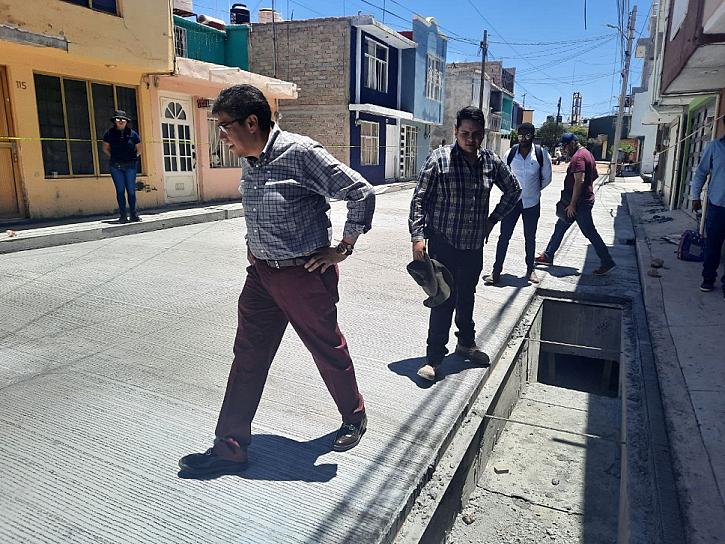 SUPERVISA SAÚL MONREAL AVANCE DE OBRAS EN FRESNILLO 