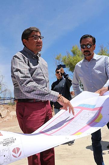 SUPERVISA SAÚL MONREAL PROYECTOS DE OBRA EN FRESNILLO 