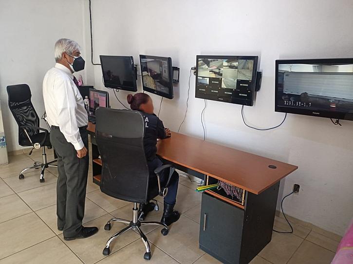 SUPERVISA SECRETARIO DE SEGURIDAD LAS UNIRSE Y MÓDULOS REPUVE DE SOMBRERETE Y RÍO GRANDE 