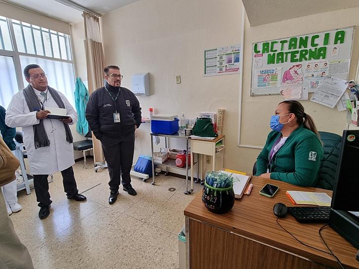 Supervisa titular del IMSS Unidades de Medicina Familiar de Concha del Oro y Mazapil