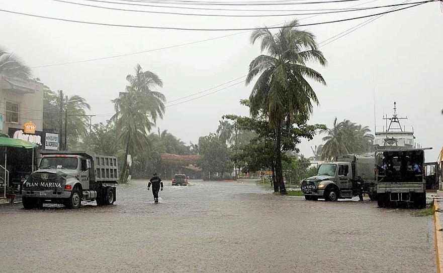 SUSPENDEN CLASES EN GUERRERO POR TORMENTA TROPICAL