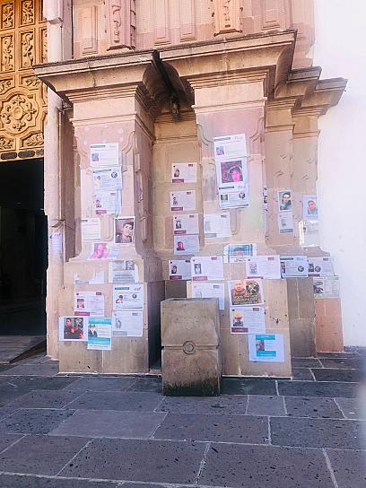 TAPIZADO DE CÉDULAS DE BÚSQUEDA, CONGRESO DEL ESTADO 