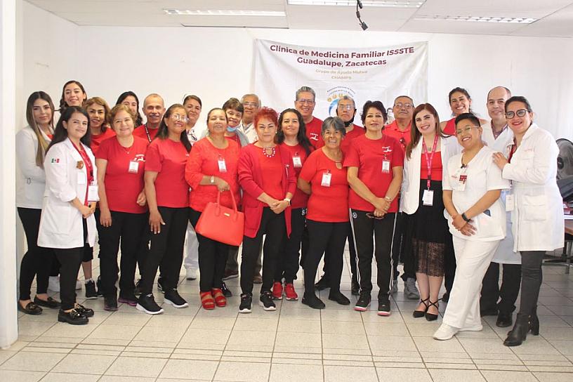ACREDITAN A GRUPOS DE AYUDA MUTUA DEL ISSSTE ZACATECAS Y GUADALUPE