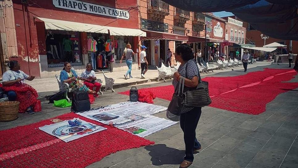 TEJEN POR DESAPARECIDOS EN FRESNILLO