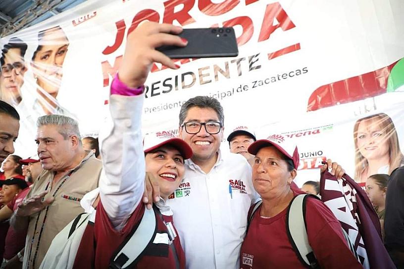 TENGO LA CALIDAD MORAL PARA  PEDIR EL VOTO: SAÚL MONREAL