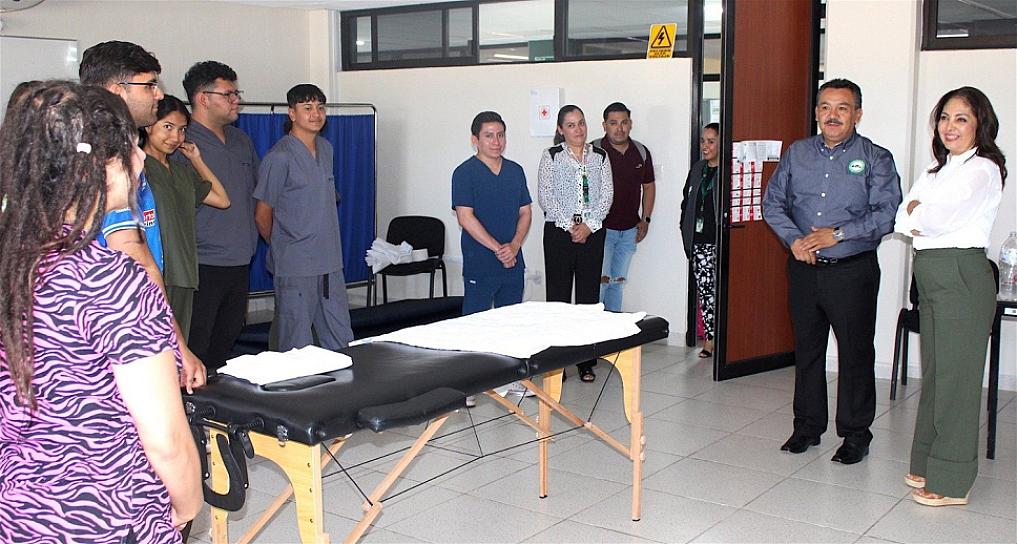TIENE UTZAC BUEN NIVEL DE EQUIPAMIENTO DE TERAPIA FÍSICA: SARA HERNÁNDEZ 